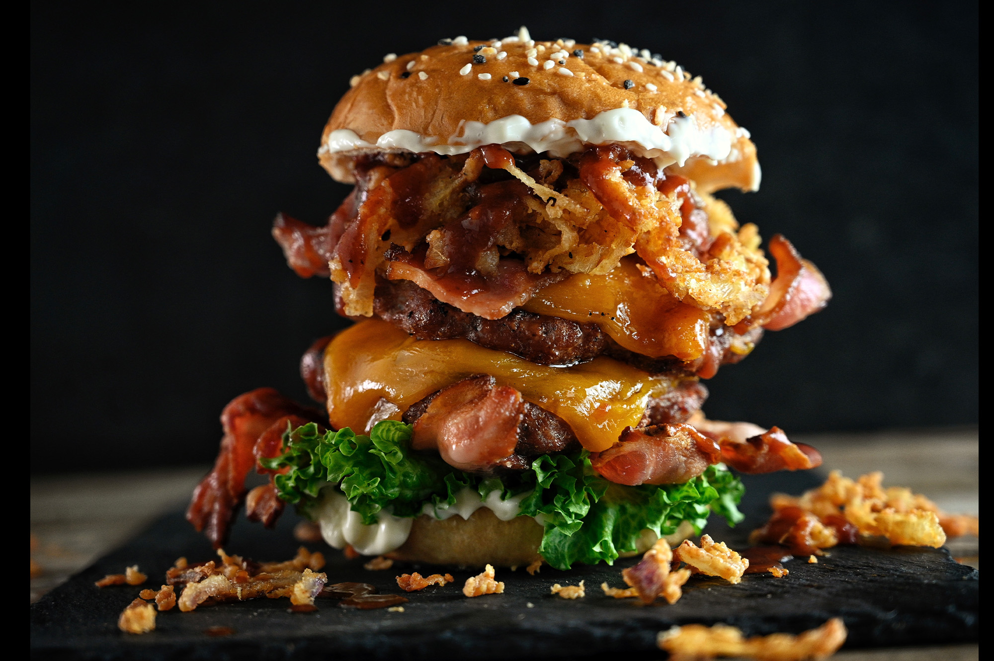 BBQ Bacon Turkey Burger The National Wild Turkey Federation