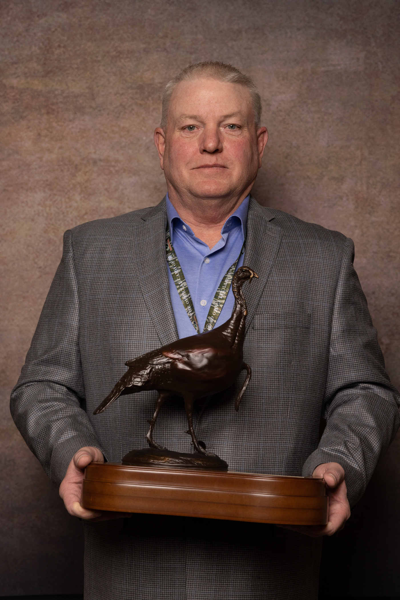 Adams Receives National Wildlife Manager of the Year Award The National Wild Turkey Federation