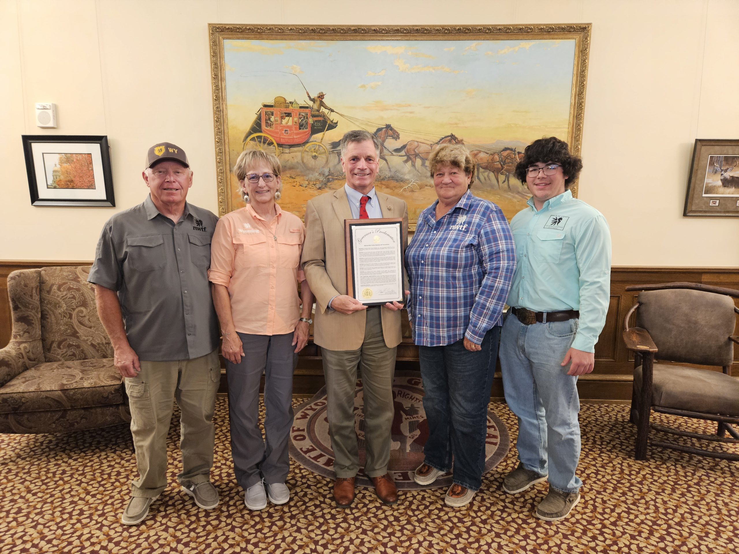 NWTF Honored by WY Gov