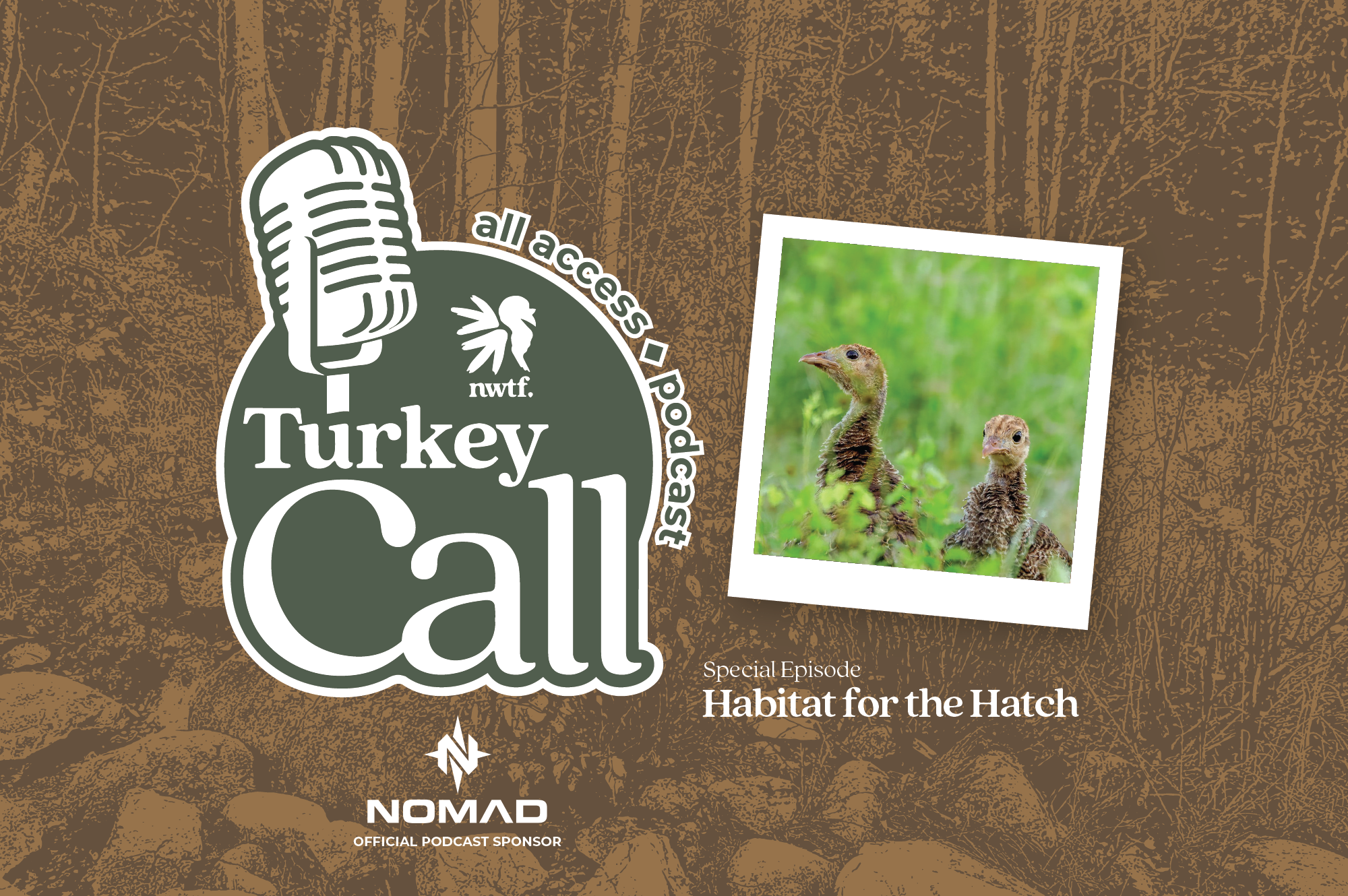 Turkey Call Podcast Header - Listen to the episode below on Habitat for the Hatch