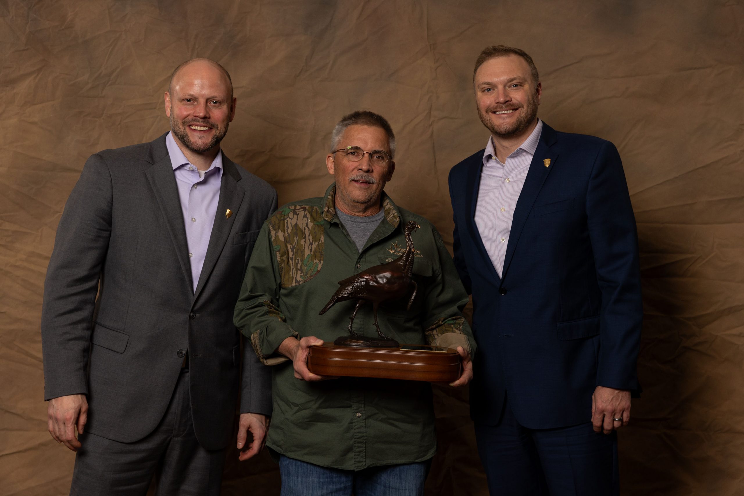Lapp Receives National Award for Excellence The National Wild Turkey