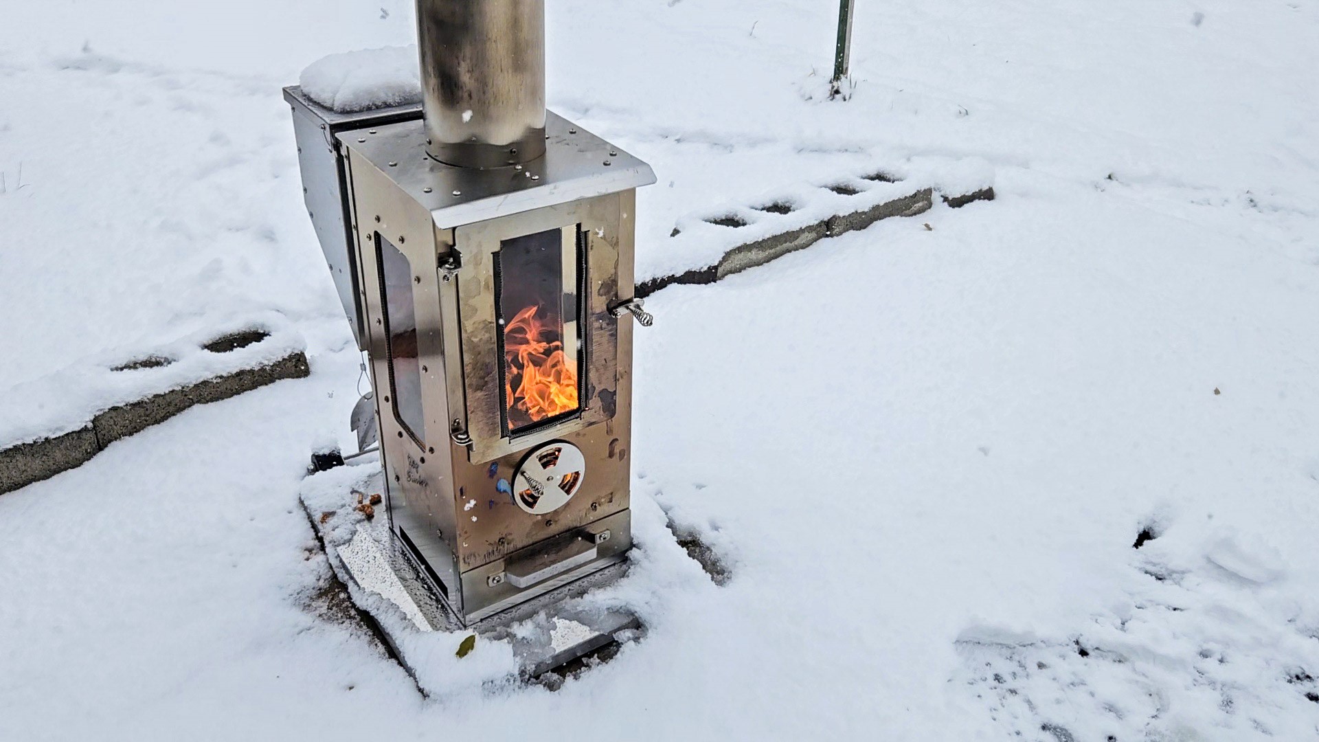 Timber Stove's Big Timber Outdoor Heater Redefines Outdoor Comfort