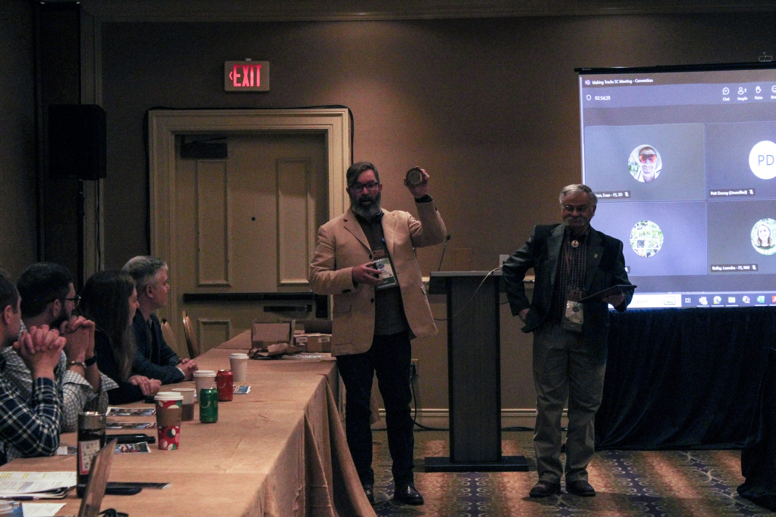 Mark Hatfield and Tom Spezze