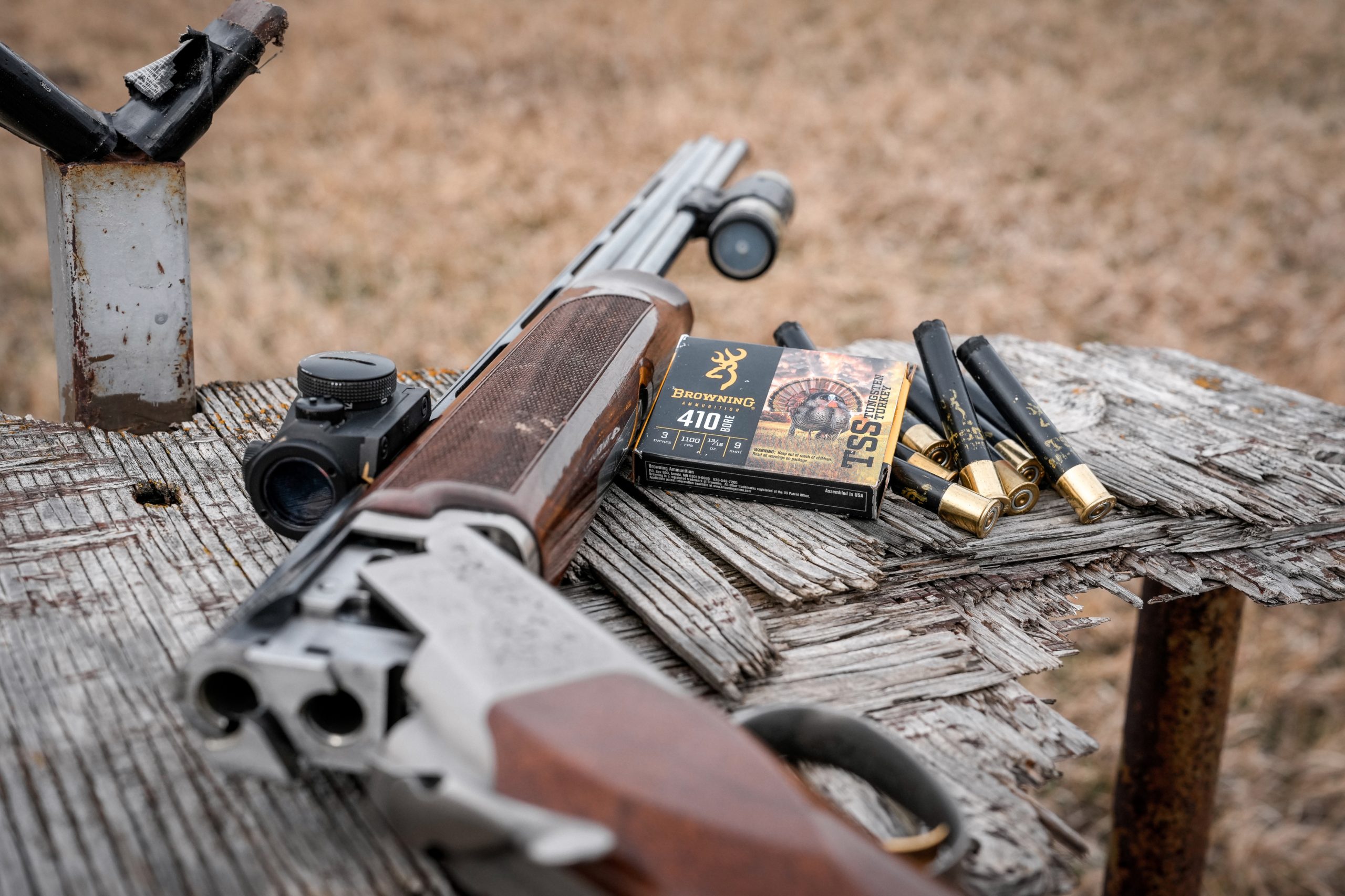 .410 shotgun and shells