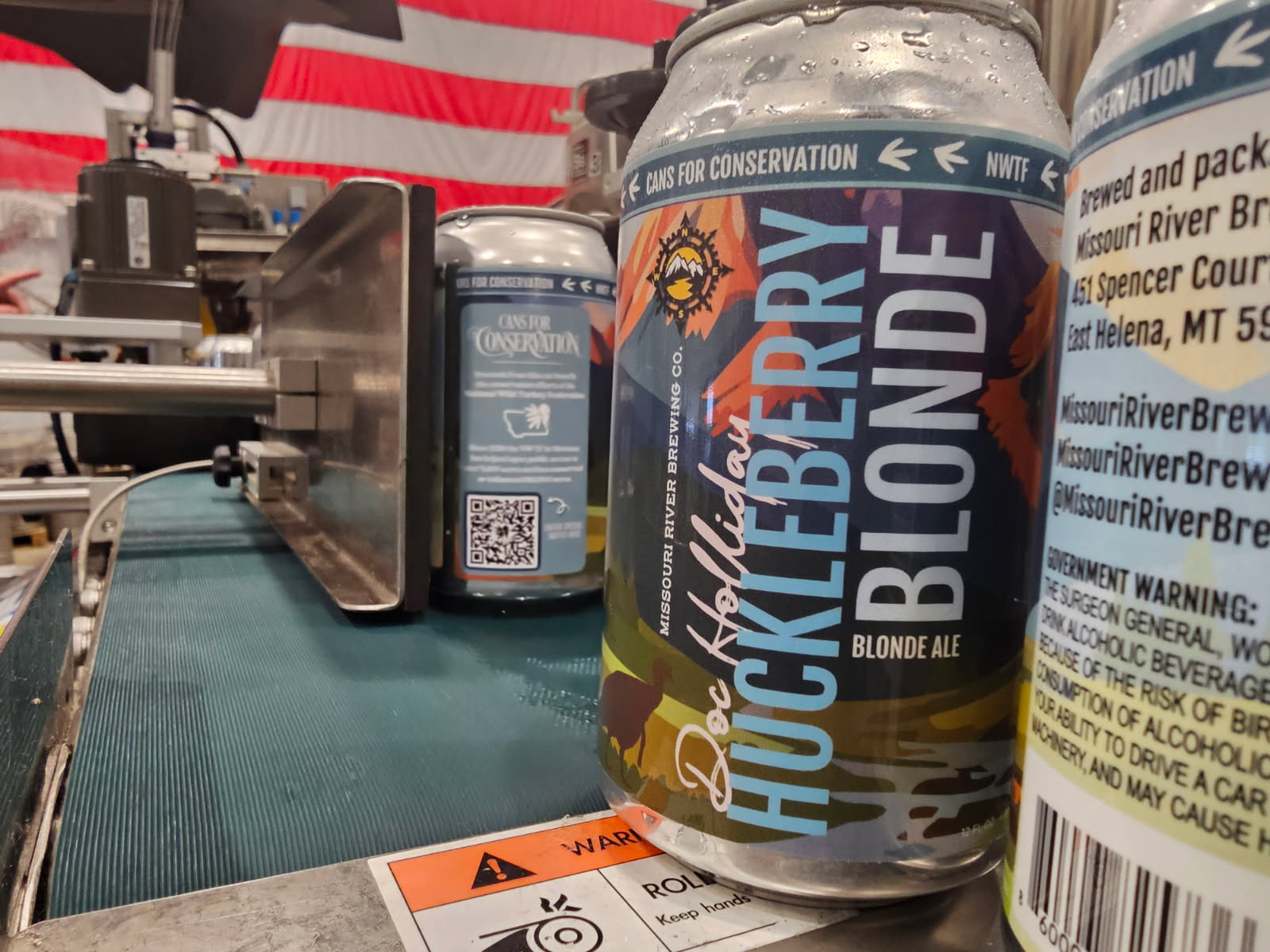 Limited edition beer can for conservation