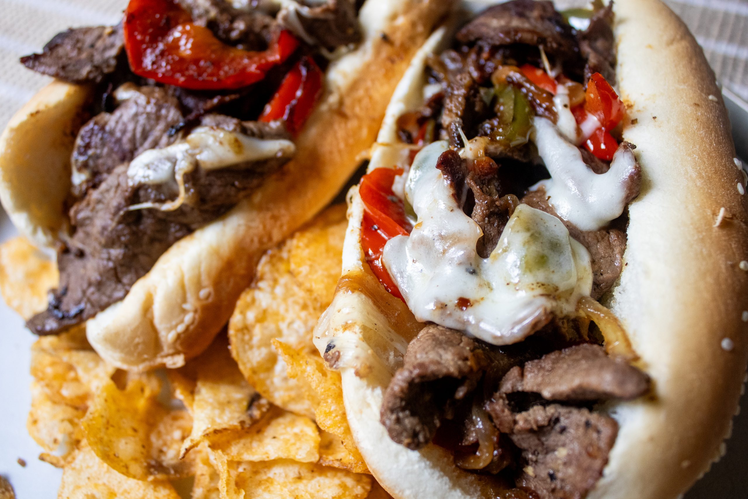 Venison Philly Cheesteak