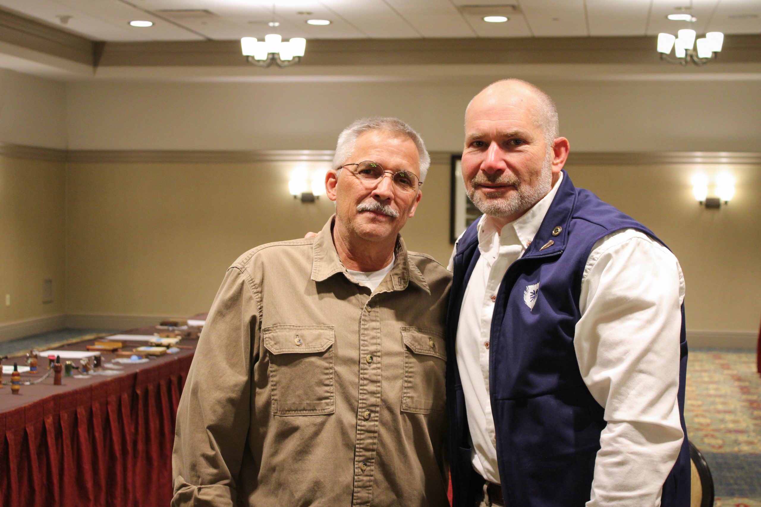 Mike Lapp with Regional Director Scott Wojton.